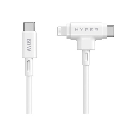 HyperJuice - Cable Lightning - USB-C macho a Lightning, USB-C macho -