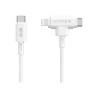 HyperJuice - Cable Lightning - USB-C macho a Lightning, USB-C macho -