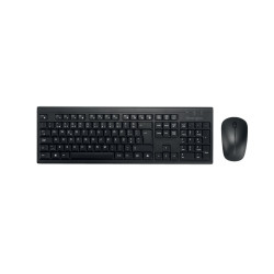 Kensington KM270 EQ - Juego de teclado y ratón - recargable - full siz