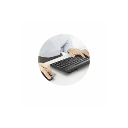Kensington KM270 EQ - Juego de teclado y ratón - recargable - full siz