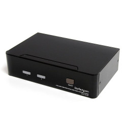 2 Port DVI USB KVM Switch with Audio