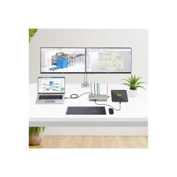 StarTech.com Docking Station USB4 - HDMI Doble de 4K 60Hz - 6x USB - P