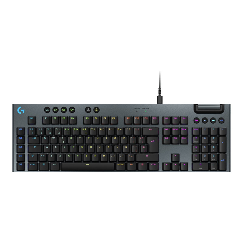 Logitech G G915 X - Teclado - retroiluminación - USB - QWERTY - españo
