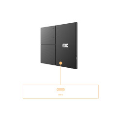 AOC 16T3EA - Monitor LED - 16" (15.6" visible) - portátil - 1920 x 108