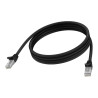 Cable CAT6 de 2 m - RJ45 (m) a RJ45 (m) - par trenzado blindado stp -