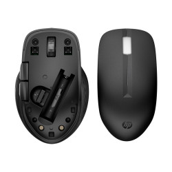 HP 435 - Ratón - ergonómico - multidispositivo - 5 botones - inalámbri