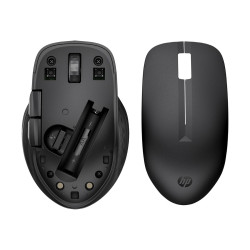 HP 435 - Ratón - ergonómico - multidispositivo - 5 botones - inalámbri