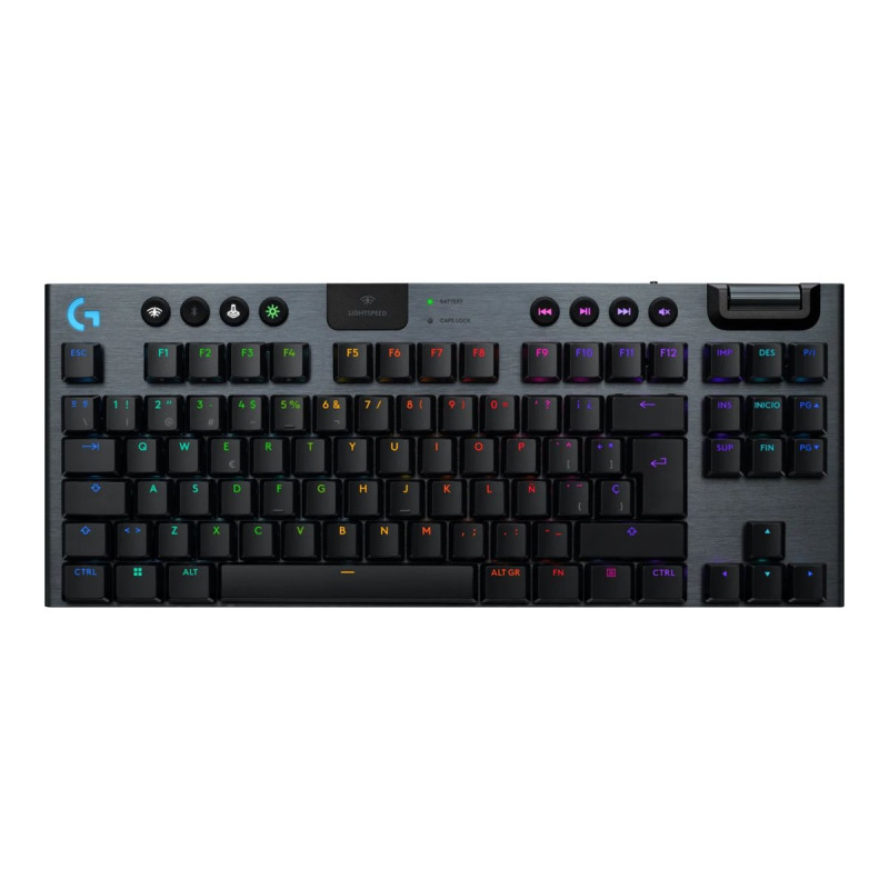 Logitech G G915 TKL - Teclado - retroiluminación - inalámbrico - Bluet