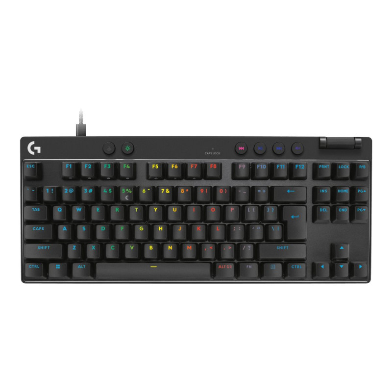 Logitech G PRO X RAPID - Teclado - TKL - retroiluminación - USB - QWER