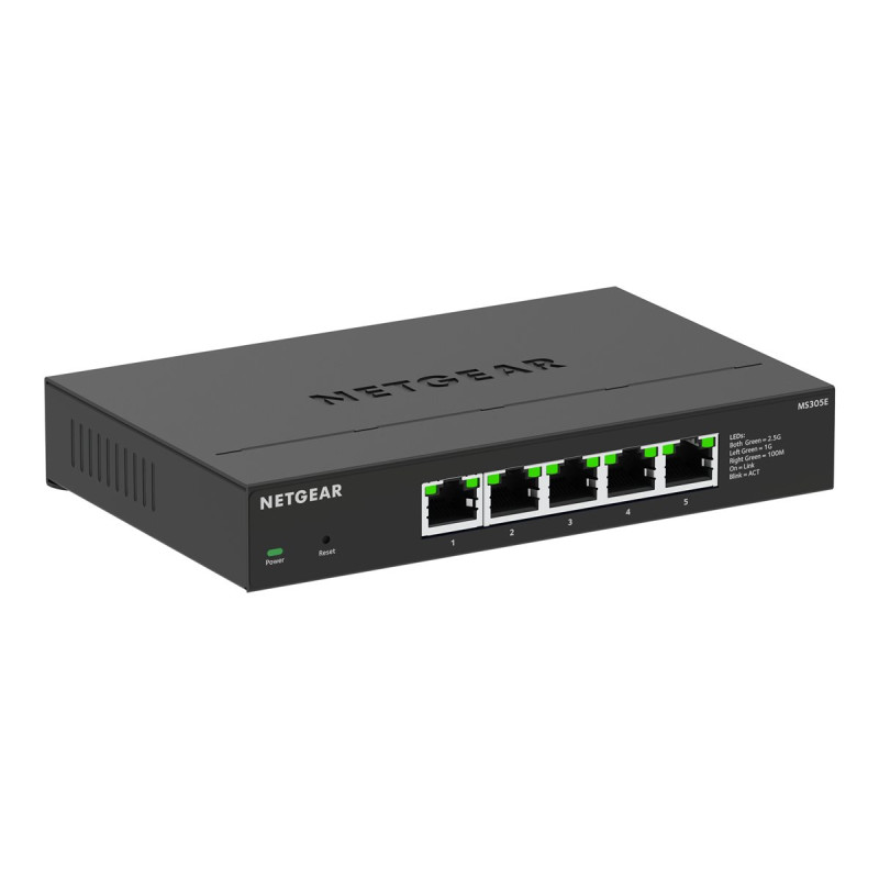 NETGEAR 300 Series Plus - Conmutador - multi-gigabit - Gestionado - 5