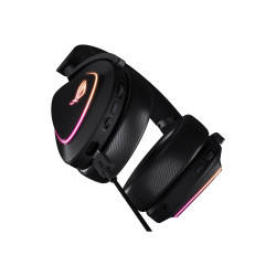 ASUS ROG Delta II - Auricular - tamaño completo - Bluetooth/radiofrecu