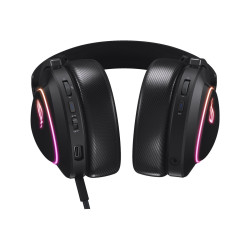 ASUS ROG Delta II - Auricular - tamaño completo - Bluetooth/radiofrecu