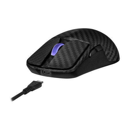ASUS ROG Harpe Ace Extreme - Ratón - óptico - 5 botones - cableado, in