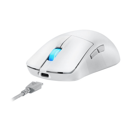 ASUS ROG Harpe Ace Mini - Ratón - ergonómico - diestro y zurdo - óptic