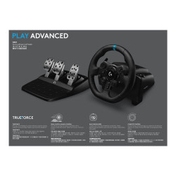 Logitech G G923 - Juego de volante, pedales y cambio de marchas - cabl