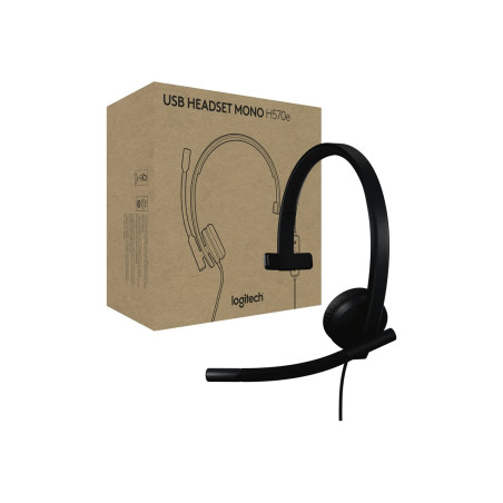 USB Headset Mono H570E Usb-a Teams VERSION-BLACK-EMEA28-935 | APLIUM