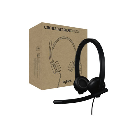 USB Headset Stereo H570E Usb-a Teams VERSION-BLACK-EMEA28-93 | APLIUM
