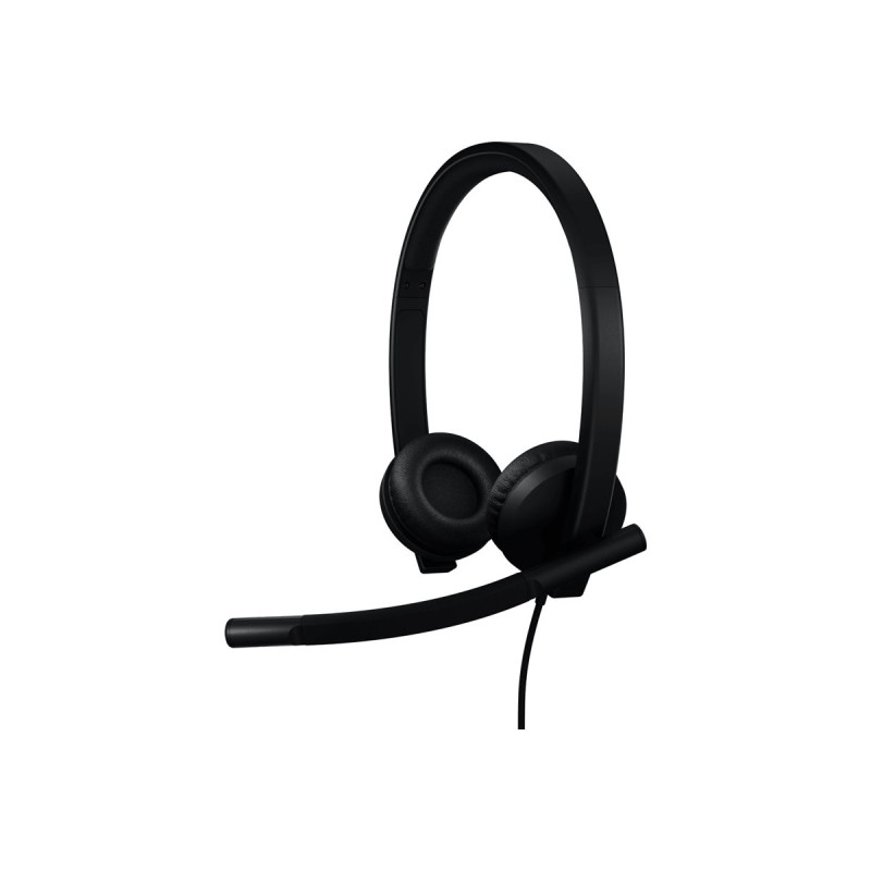 Logitech H570e - Auricular - en oreja - cableado - USB-C - Certificado