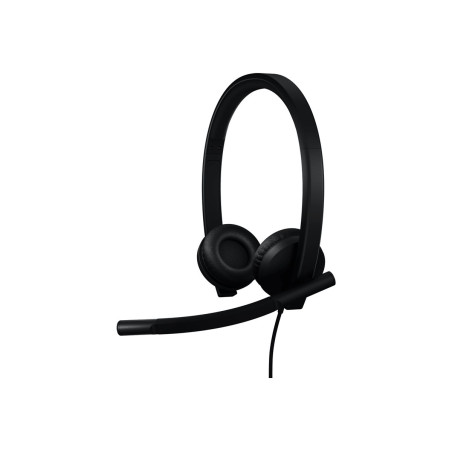 Logitech H570e - Auricular - en oreja - cableado - USB-C - Certificado