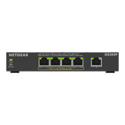 NETGEAR 300 Series GS305P - Version 3 - conmutador - SOHO - sin gestio