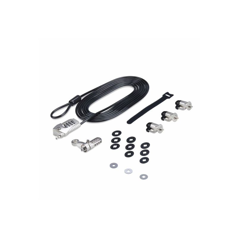 StarTech.com Juego de Candado para Ordenador y Periféricos - Cable de