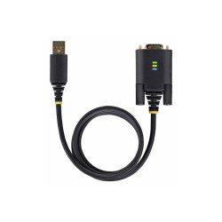 StarTech.com 6.6ft/2m USB to Null Modem Serial Adapter Cable, FTDI, RS