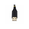 StarTech.com 6.6ft/2m USB to Null Modem Serial Adapter Cable, FTDI, RS