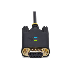StarTech.com 6.6ft/2m USB to Null Modem Serial Adapter Cable, FTDI, RS