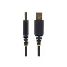 StarTech.com 6.6ft/2m USB to Null Modem Serial Adapter Cable, FTDI, RS