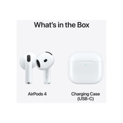 Apple AirPods 4 with Active Noise Cancellation - Auriculares inalámbri