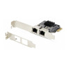 Startech 2-Port Gigabit PCIe Network Adapter Card, TAA Compliant - Ada