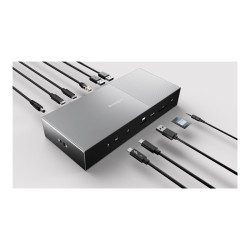 Kensington SD5000T5 EQ - Estación de conexión - Thunderbolt 5 - 3 x Th
