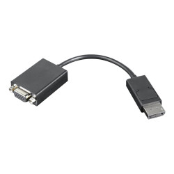 Lenovo - Vídeo conversor - DisplayPort - VGA - negro - para ThinkCentr