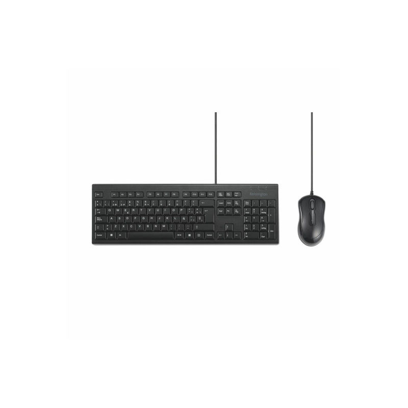 Kensington KM100 EQ - Juego de teclado y ratón - USB - QWERTY - españo