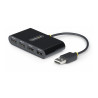 StarTech.com 4-Port USB 2.0 Hub, USB Bus Powered, Small Travel Mini US