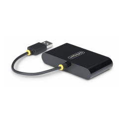 StarTech.com 4-Port USB 2.0 Hub, USB Bus Powered, Small Travel Mini US
