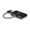 StarTech.com 4-Port USB 2.0 Hub, USB Bus Powered, Small Travel Mini US