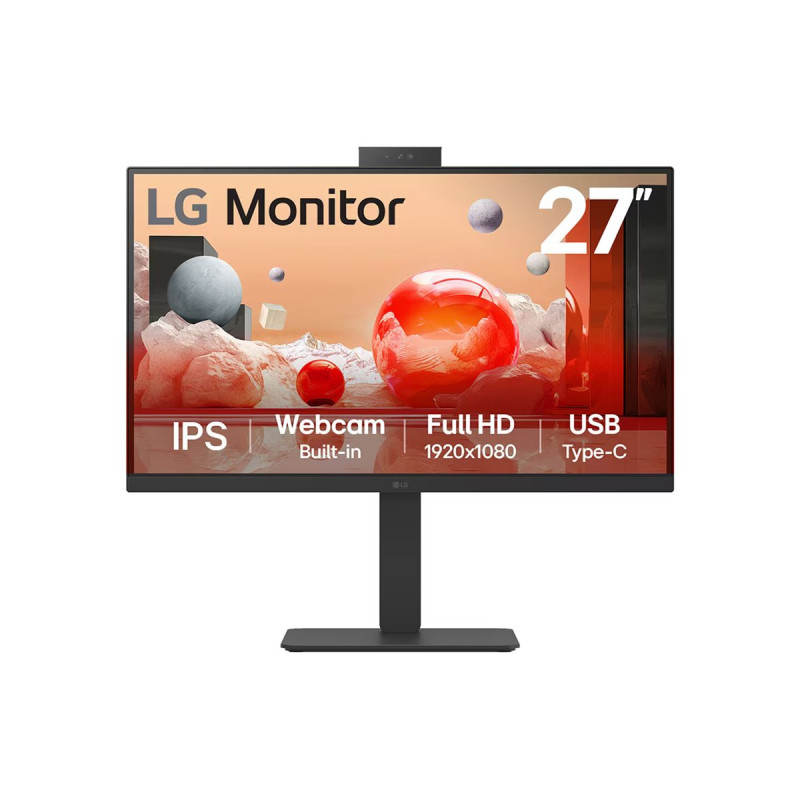Monitor Profesional LG 27BA850-B 27"/ Full HD/ Webcam/ Multimedia/ Reg