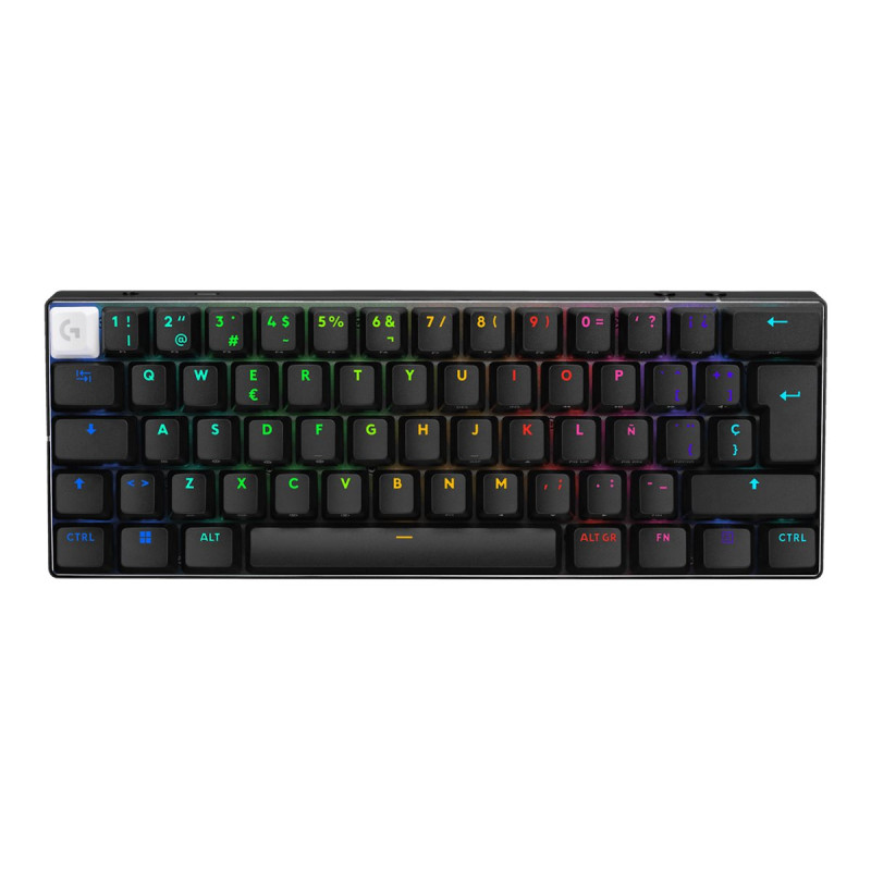 Logitech G PRO X 60 - Teclado - gaming - 60% - TKL - retroiluminación