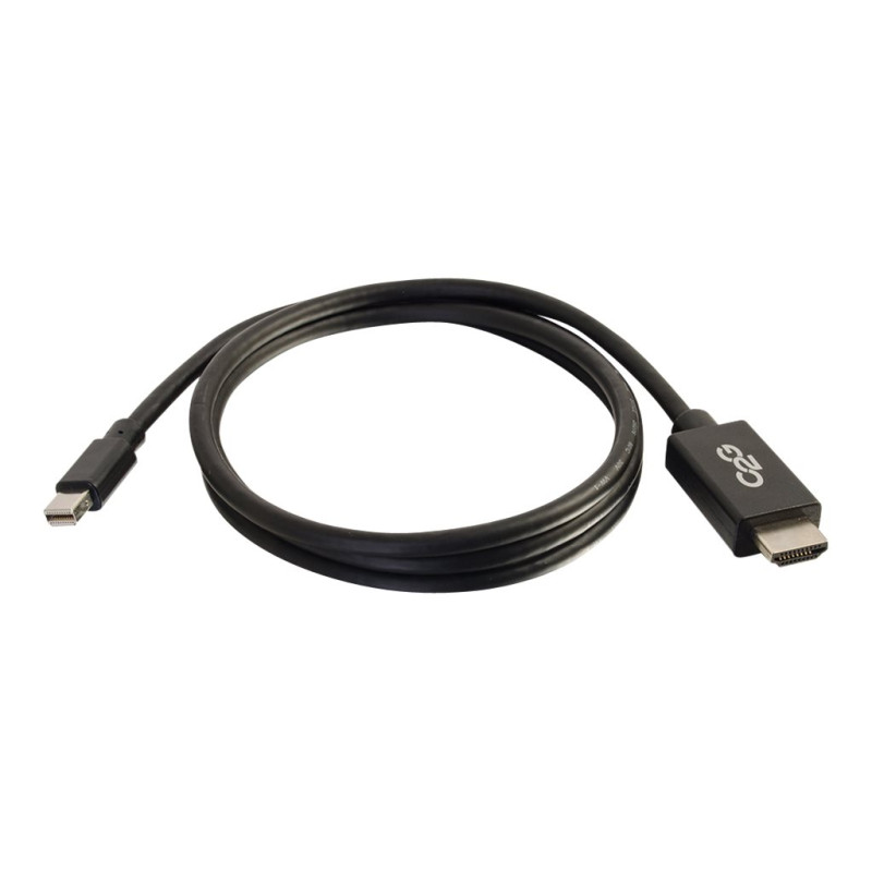 C2G 6ft Mini DisplayPort to HDMI Cable - Mini DP to HDMI Adapter Cable