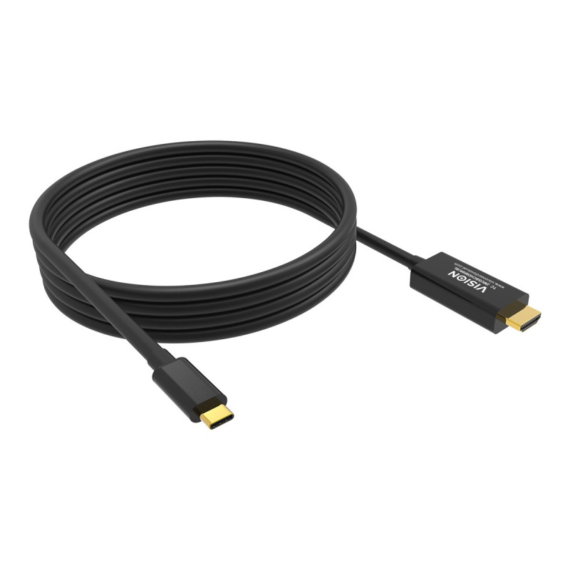 Cable USB C a HDMI de 2 m - 8k a 60 hz - USB C 3.2 (m) a HDMI (m) - di