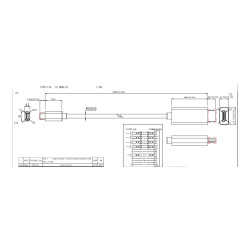 Cable USB C a HDMI de 2 m - 8k a 60 hz - USB C 3.2 (m) a HDMI (m) - di