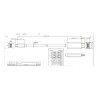Cable USB C a HDMI de 2 m - 8k a 60 hz - USB C 3.2 (m) a HDMI (m) - di