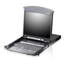 16-Port 19" LCD