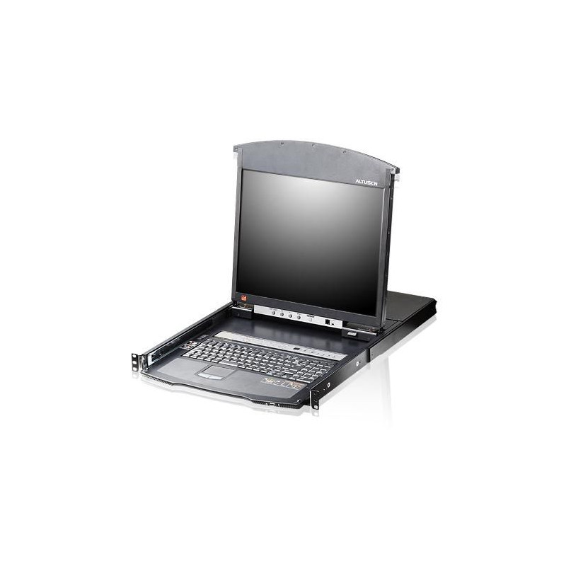 16-Port 19" LCD