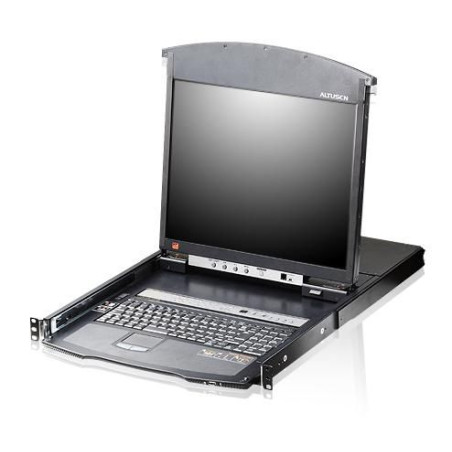 16-Port 19" LCD