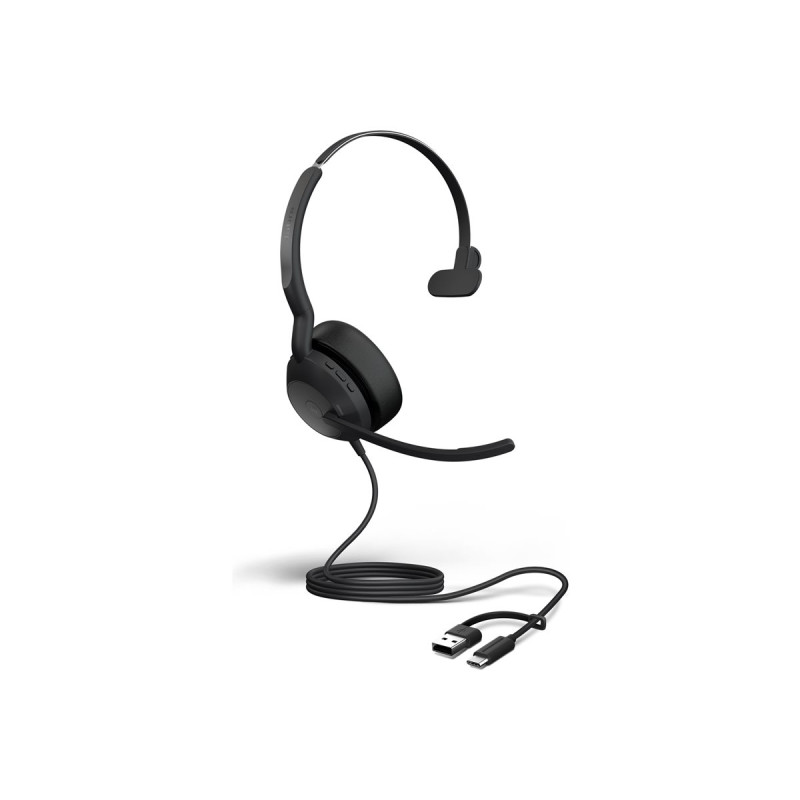 Jabra Evolve2 50 MS Mono - Auricular - en oreja - cableado - cancelaci