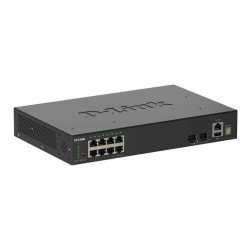 D-Link SmartPro DGS-1530-10 - Conmutador - inteligente - 8 x 10/100/10