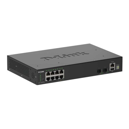 D-Link SmartPro DGS-1530-10 - Conmutador - inteligente - 8 x 10/100/10