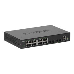 D-Link SmartPro DGS-1530-20 - Conmutador - inteligente - 16 x 10/100/1